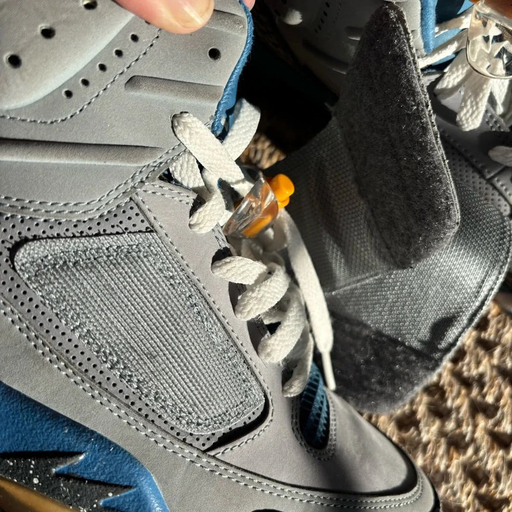 Nike Air Jordan Son of Mars Shaded Blue University Gold Basketball Shoes 9.5